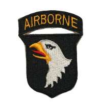 Insigne de la 101ème Airborne, les Screaming Eagles