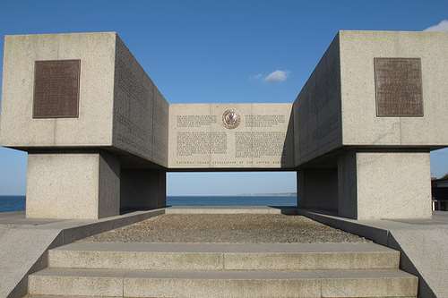 monument de la garde US Vierville