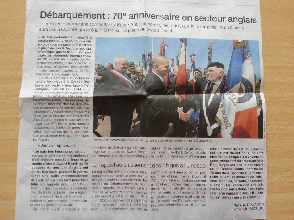 anniversaire du débarquement