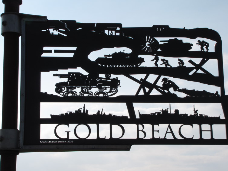 drapeau gold beach